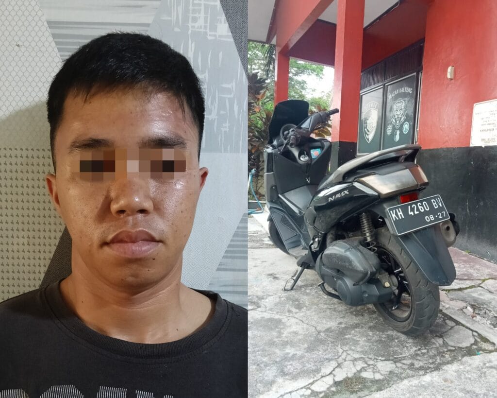 Maling Motor di Kapuas ditangkap Polisi