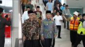 Gubernur Agustiar Sabran Sambut Kedatangan Menteri Pendidikan Abdul Mu'ti