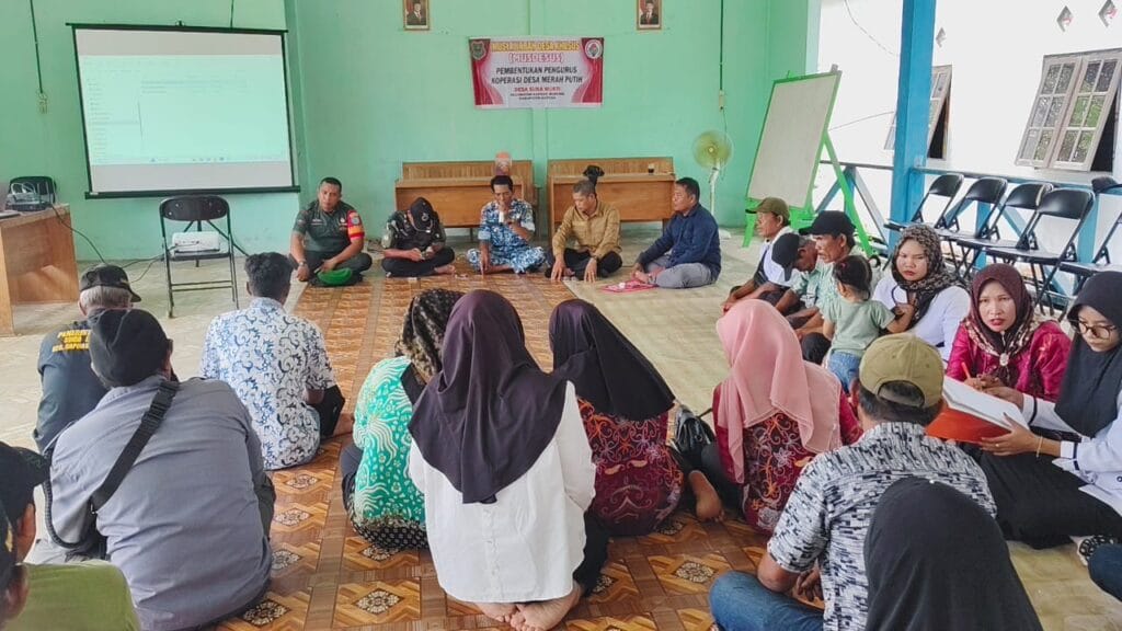 Desa Suka Reja Bentuk Pengurus KMP