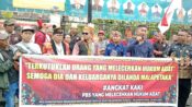 Dugaan Pelecehan Hukum Adat oleh Hakim PN Sampit, Massa Geruduk PT Palangka Raya