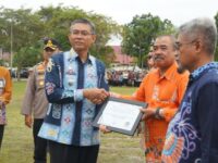 Palangka Raya Raih Penghargaan Zona Hijau Pelayanan Publik Tertinggi se-Kalteng