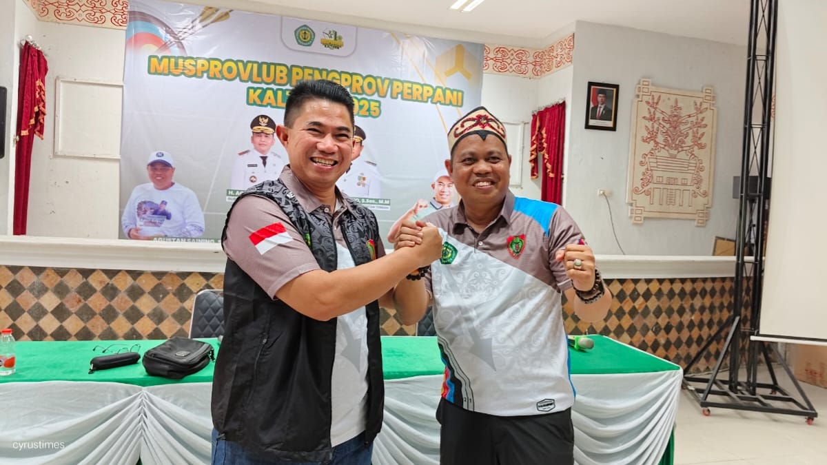 Perpani Kalteng Konsolidasi Menuju PON 2028, Agustan Saining Terpilih sebagai Ketua Umum