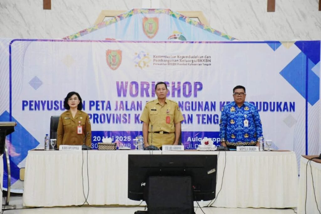 Pemprov Kalteng Susun Peta Jalan Kependudukan Hadapi Bonus Demografi