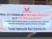 Ketua GRIB Jaya Kalteng Jadi Tersangka, Penyegelan Pabrik Karet Diduga Libatkan Banyak Orang