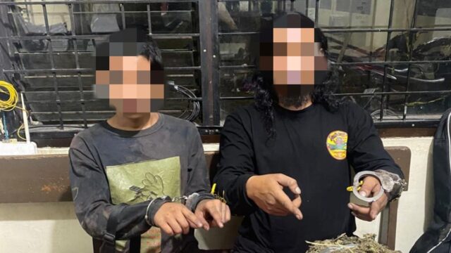 Bawa Ganja 3,8 Kg Gunakan Vespa, Dua Orang Ditangkap Polisi