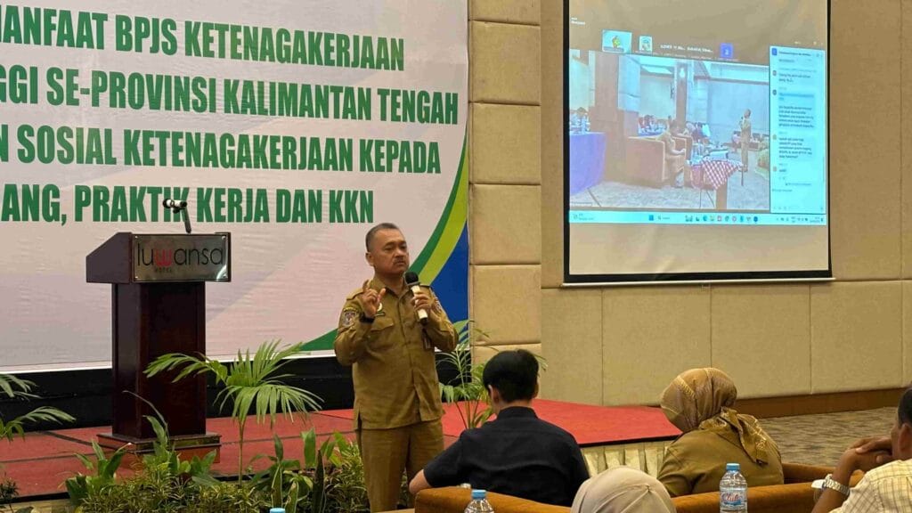 Disnakertrans Kalteng Dorong SMK dan Kampus Daftarkan Siswa Magang ke BPJS Ketenagakerjaan