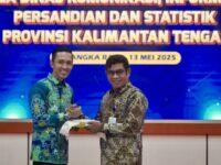 Diskominfosantik Kalteng Gelar Sertijab, Rangga Lesmana Resmi Jabat Plt Kepala Dinas