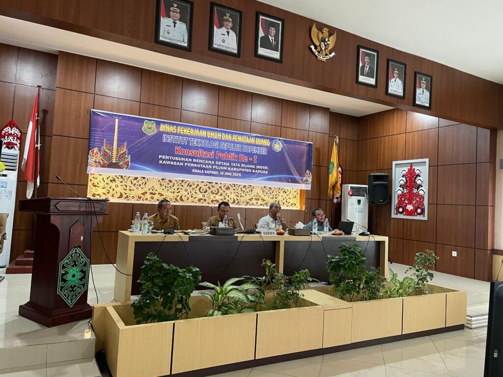 Dinas PUPRPKPP Kapuas Gelar Konsultasi Publik Ke – I Lanjutan Penyusunan Perkotaan Pujon T.A 2025