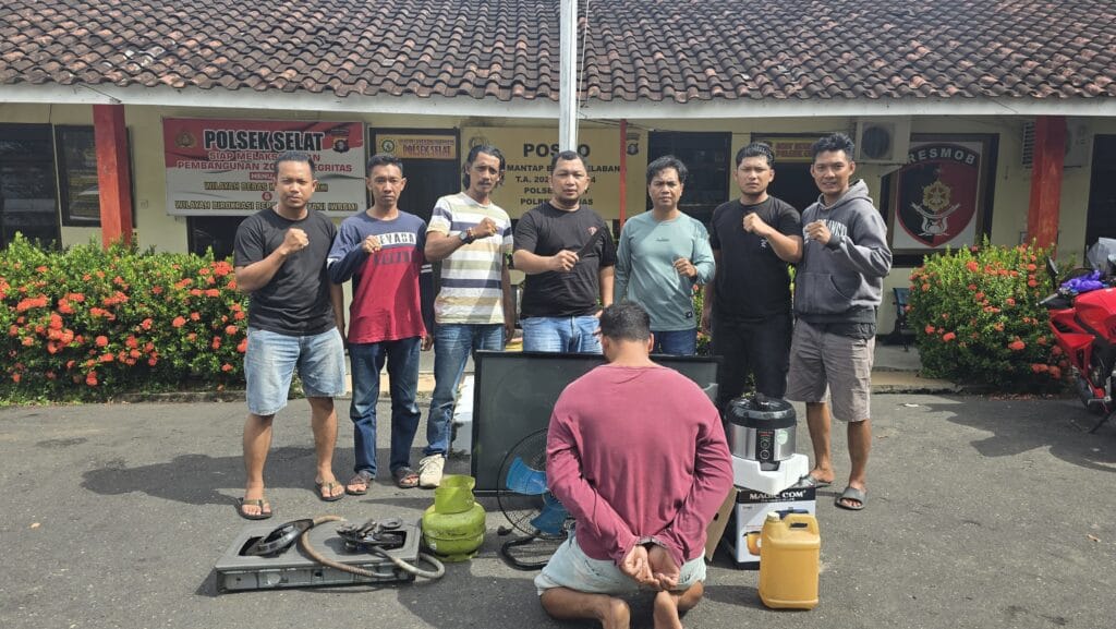 Rumah Ditinggal Pemilik, Maling Gasak Barang Rumah Tangga Hingga Elektronik