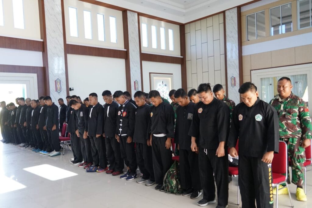 TNI AD Kembangkan Pencak Silat Militer, Korem 102/Pjg Gelar Pelatihan Kader