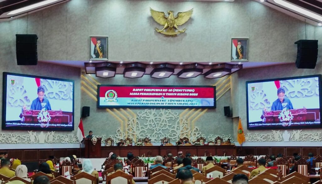 DPRD Kalteng Terima LKPJ Gubernur 2024, Sejumlah Rekomendasi Tetap Disampaikan