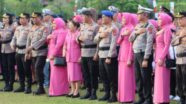 Polda Kalteng Naikkan Pangkat 630 Personel