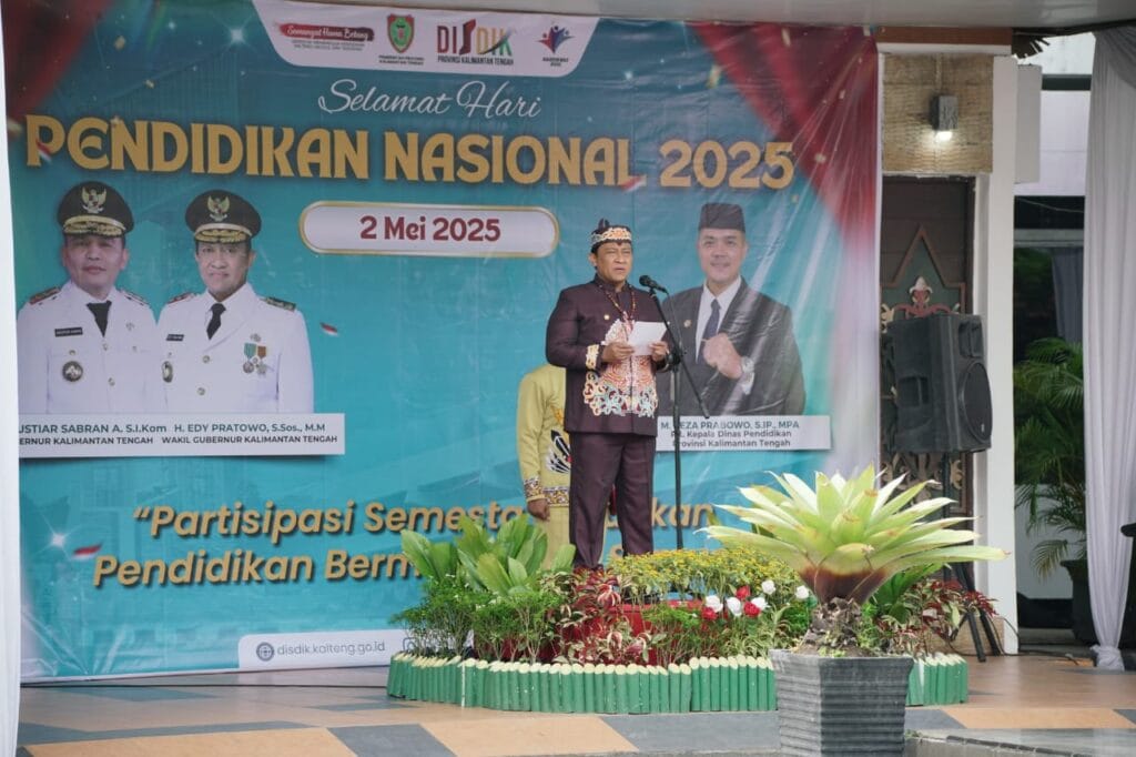 Hardiknas 2025 di Kalteng, Pemerintah Tegaskan Komitmen Wujudkan Pendidikan Inklusif dan Bermutu