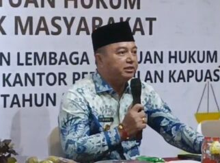 Wakil Bupati Kapuas Geram, Pembukaan Pos Bantuan Hukum Desa Sepi Pejabat