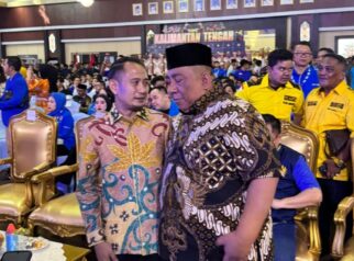 12 DPD Golkar Kalteng Dukung Fairid Naparin Jelang Musda