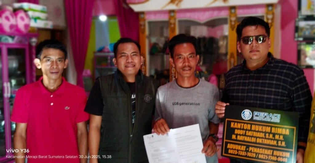 Pengacara Muda Dody Satriadi SH MH Jalin Silaturahmi dan Sinergi Hukum dengan Kepala Desa Purwosari Merapi Barat