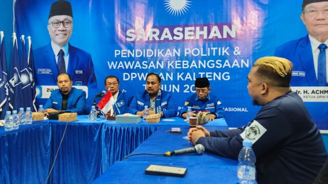 Achmad Diran Bertahan di Kursi Ketua DPW PAN Kalteng