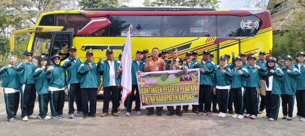 Lepas Kontingen Peda XIV KTNA, Sekda Kapuas: Gali Informasi dan Teknologi Dibidang Pertanian