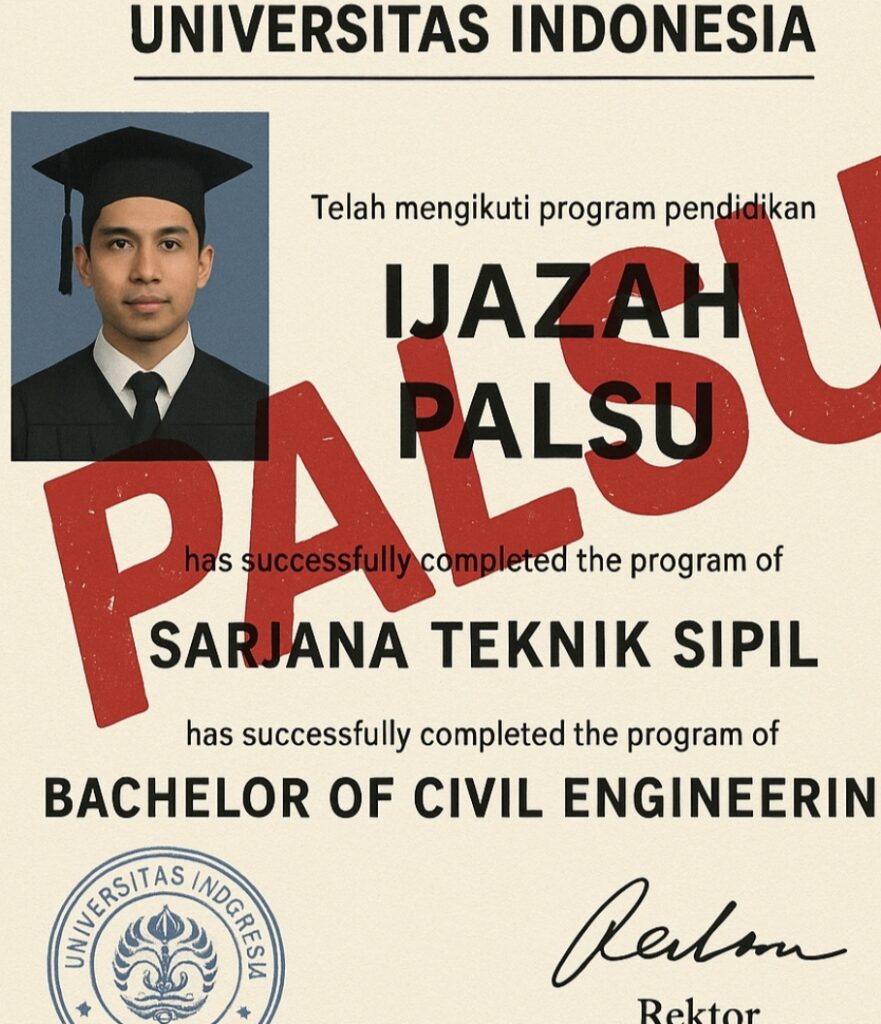 Dugaan Ijazah Palsu S1 Teknik Sipil Konsultan Proyek, Kredibilitas Proyek Pemerintah Situbondo Terancam