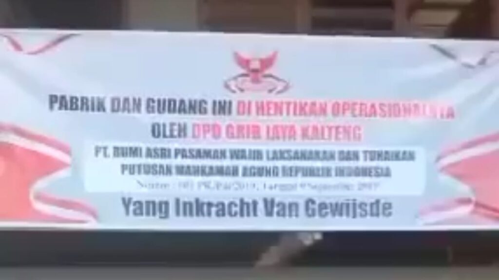 Polda Tetapkan 4 Tersangka Kasus Penyegelan Pabrik oleh GRIB Jaya Kalteng