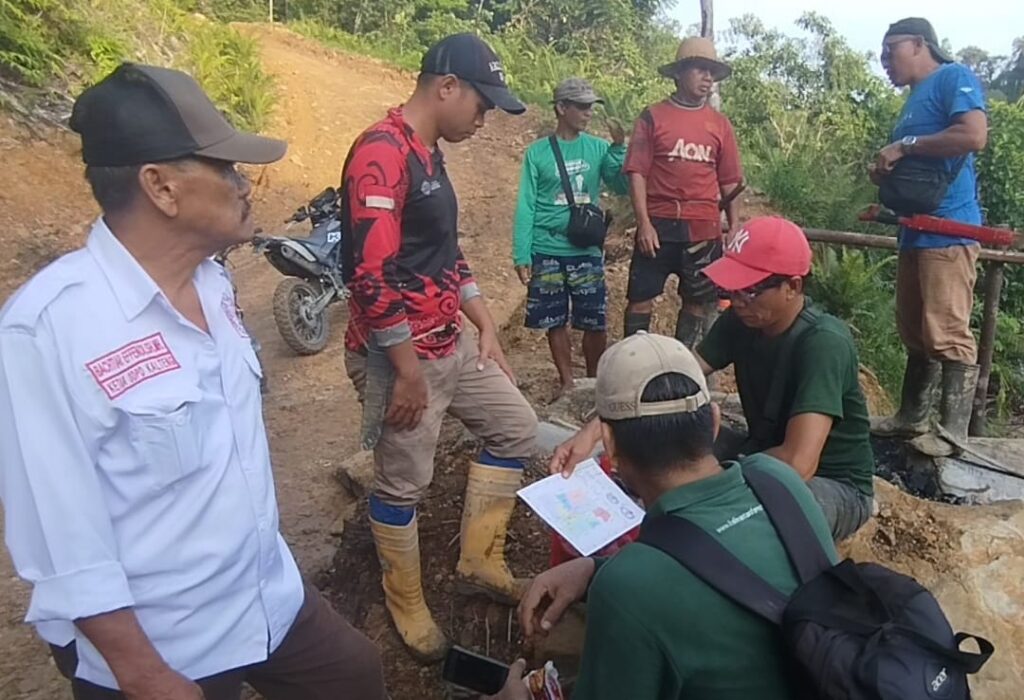 Diduga Serobot Lahan Tambang, PT DBK Malah Menghindar Saat Ditantang Warga Verifikasi Lapangan,