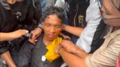 Dua Demonstran Luka-luka usai Bentrok dengan Aparat