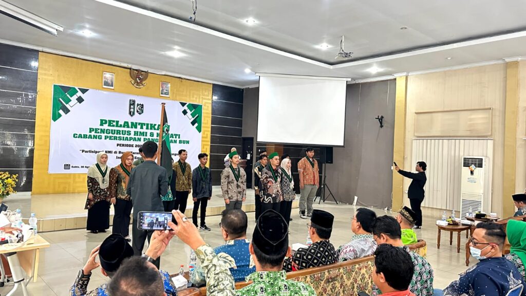 Pelantikan HMI Pangkalan Bun, Siap Jadi Penyuplai Ide dan Mitra Kritis Pemerintah Daerah
