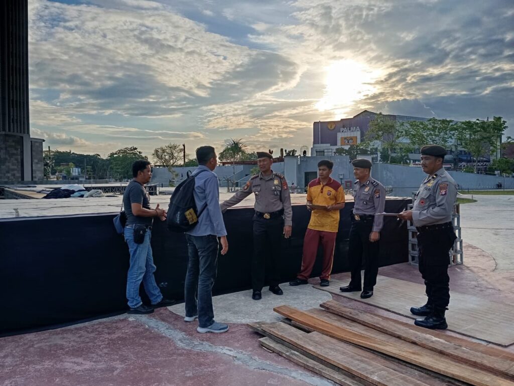 Polresta Palangka Raya Cek Keamanan Jelang HUT RI ke-80