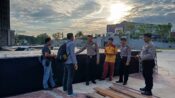 Polresta Palangka Raya Cek Keamanan Jelang HUT RI ke-80