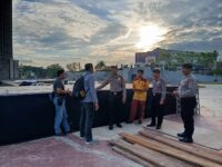 Polresta Palangka Raya Cek Keamanan Jelang HUT RI ke-80