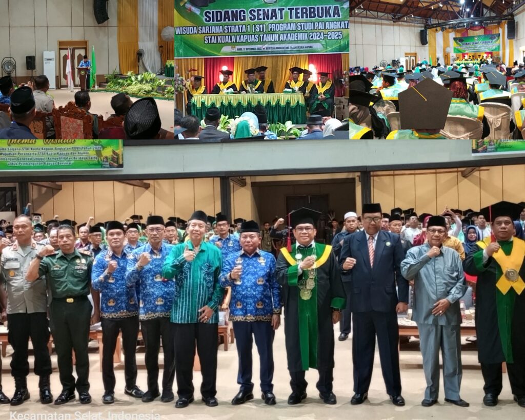 STAI Kapuas Wisuda 187 Sarjana, Bupati Janji Tambah Fasilitas Kampus