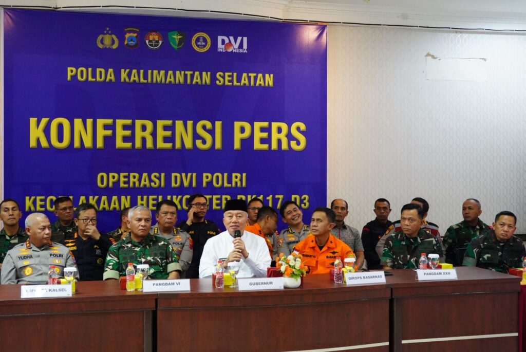 Pangdam XXII/TB Apresiasi Evakuasi Korban Kecelakaan Helikopter