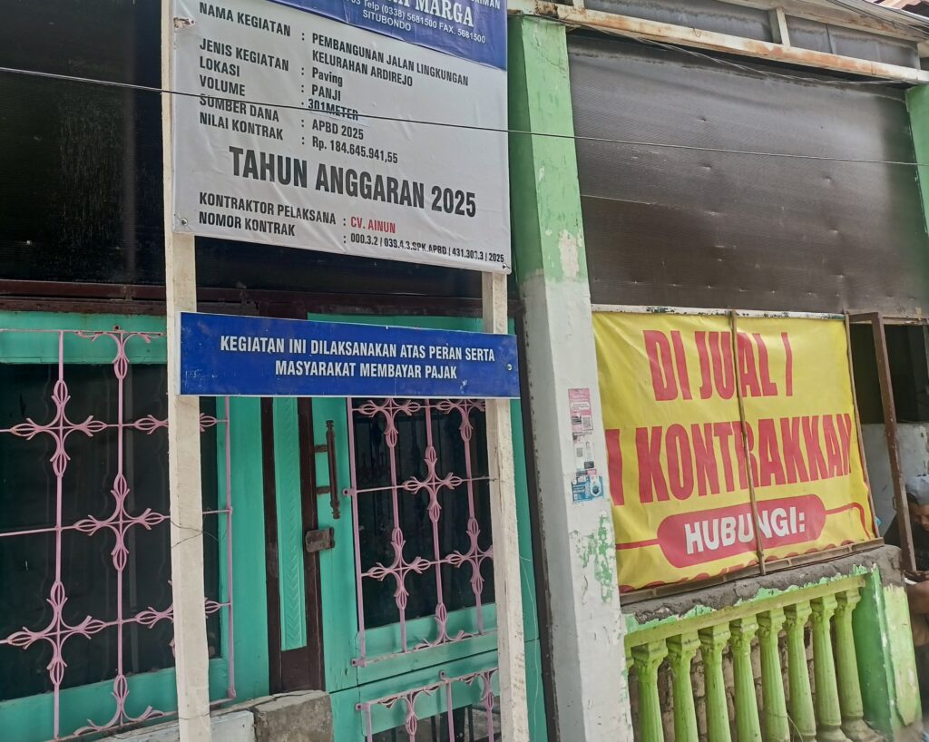 Pengawasan Proyek Paving di Ardirejo Terkesan Mati Suri, Hanya Tiga Pekerja di Lapangan