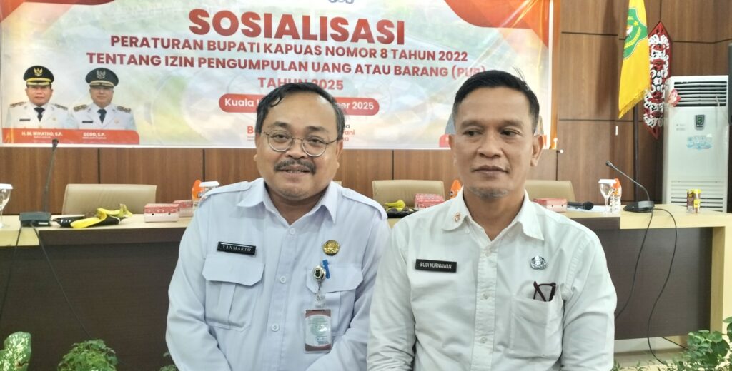 Pemkab Kapuas Gelar Sosialisasi Izin Pengumpulan Uang dan Barang Tahun 2025