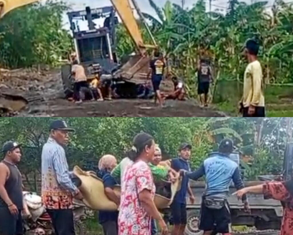 Tragedi di Tamban Catur: Dua Warga Tewas Dilindas Alat Berat Grader