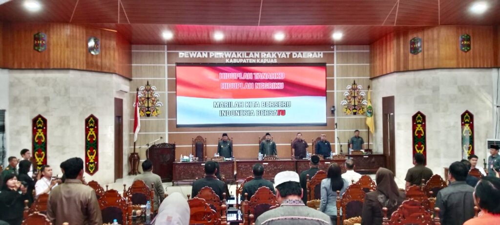 DPRD Kapuas Gelar Rapat Paripurna Penyampaian Nota Keuangan RAPBD 2026