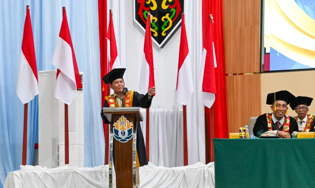 Gubernur Kalteng Hadiri Wisuda Sarjana XXXIX dan Magister XVI Universitas UIN Palangka Raya Tahun 2025
