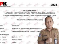 Miliki Harta Rp9,27 Miliar, Sutoyo Jabat Plt Kadis ESDM Kalteng