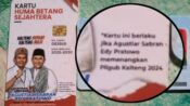 Plt Sekda Sebut Kartu Huma Betang Versi Lama Hanya Contoh: Tidak Dipakai Lagi