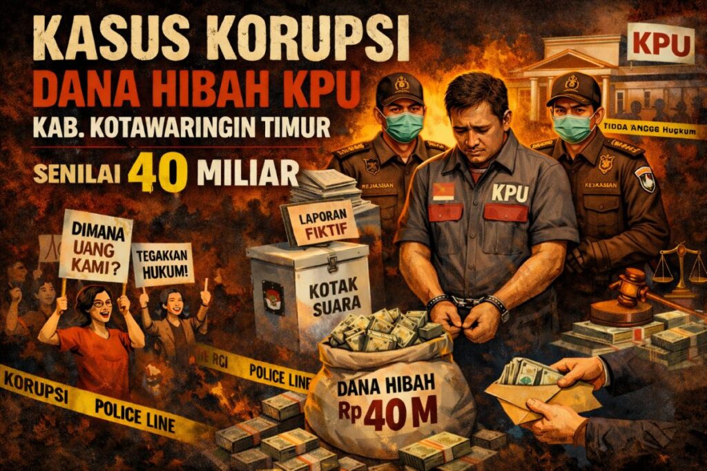Dana Demokrasi Diselewengkan Hingga Menyeret Pejabat Daerah di Kotim
