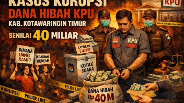 Dana Demokrasi Diselewengkan Hingga Menyeret Pejabat Daerah di Kotim