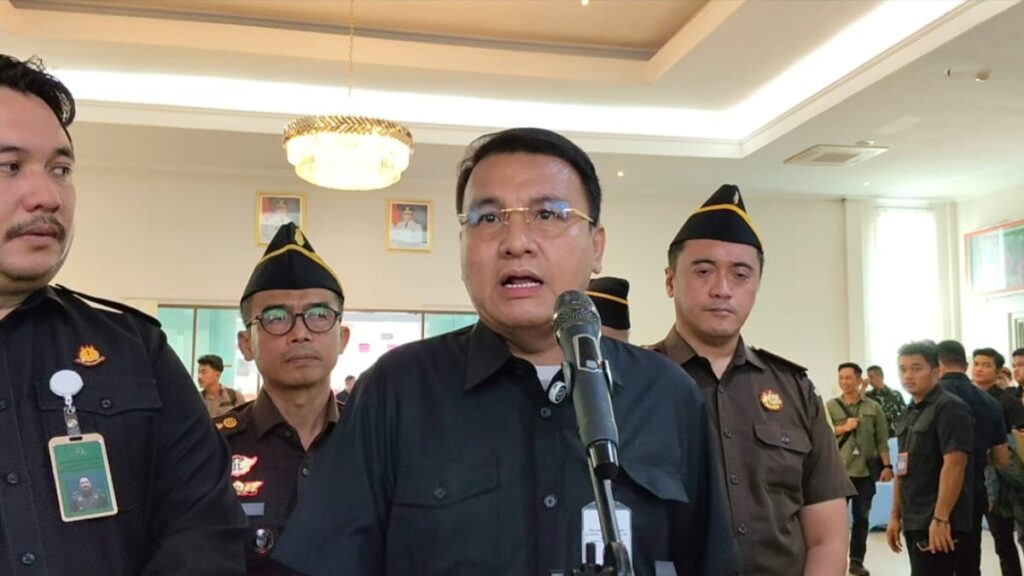 Konferensi Pers Satgas PKH Sita Tambang Ilegal di Kalteng