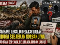 Laporan Tambang Ilegal Sebabkan Warga Tewas di Kapuas Belum Ditindak Polisi, Ada Apa?