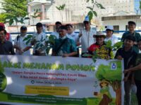 Wujud Pertobatan Ekologis, HKBP Palangka Raya Lakukan Aksi Tanam Pohon