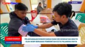 Aksi Sosial HKBP Palangka Raya, Gelar Donor Darah dan Cek Kesehatan Gratis