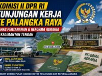 Komisi II DPR RI Tiba di Palangka Raya Kalteng Siang Ini