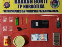 Kereng Bangkirai Disorot, Buruh Ditangkap Diduga Edarkan Sabu