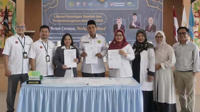 FEBI UIN Palangka Raya dan Pegadaian Perkuat Literasi Syariah