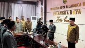 Momentum Awal Tahun, Wali Kota Palangka Raya Melantik Empat Pejabat Tinggi Pratama