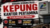 Aliansi Masyarakat Kalteng Bakal Demo Kantor Pertamina Patra Niaga di Palangka Raya